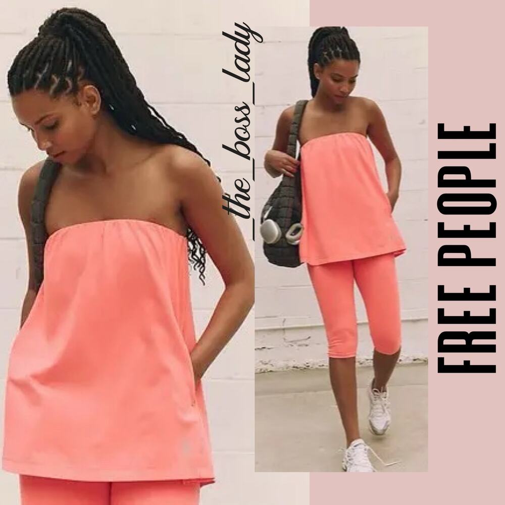 Free People Hot Shot tube onesie one piece jumpsuit romper Movement Medium